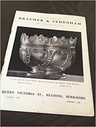 Sterling Silver Kings Pattern Grapefruit Spoons - Cooper Brothers, Sheffield, Bracher & Sydenham, Reading